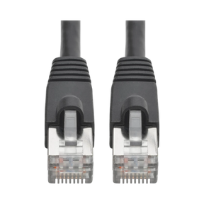 Tripp Lite Cat6a 10G Snagless Shielded STP Ethernet Cable (RJ45 M/M), PoE, Black, 7 ft. (2.13 m) — Being Shipped