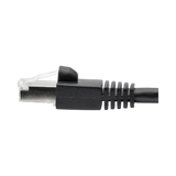 Tripp Lite Cat6a 10G Snagless Shielded STP Ethernet Cable (RJ45 M/M), PoE, Black, 7 ft. (2.13 m) — Being Shipped