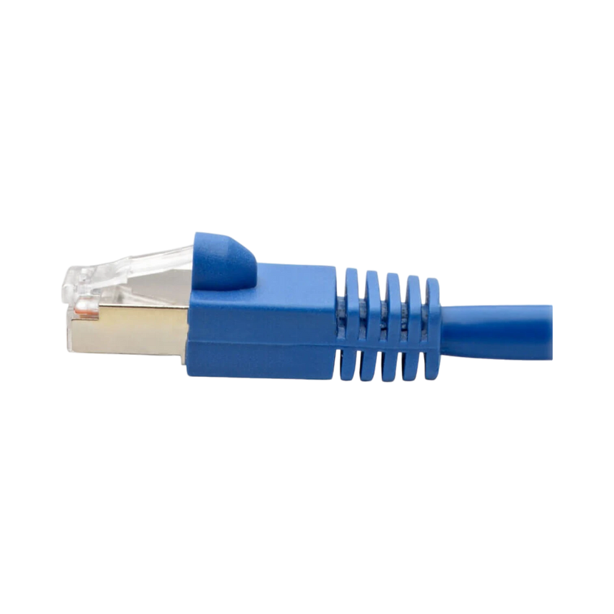 Tripp Lite Cat6a 10G Snagless Shielded STP Ethernet Cable (RJ45 M/M), PoE, Blue, 35 ft. (10.67 m) — Being Shipped