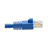 Tripp Lite Cat6a 10G Snagless Shielded STP Ethernet Cable (RJ45 M/M), PoE, Blue, 35 ft. (10.67 m) — Being Shipped