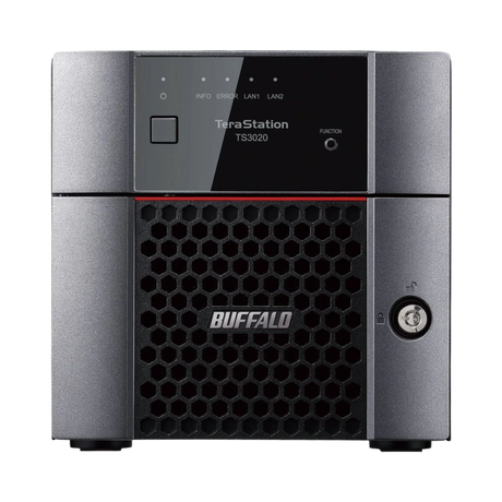 Buffalo TeraStation 3020 8TB 2-Bay NAS Server (2 x 4TB) — Being Shipped