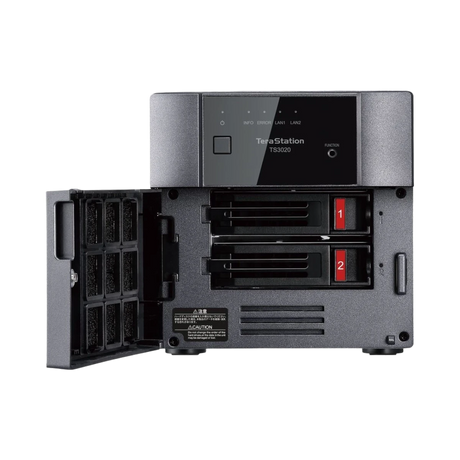 Buffalo TeraStation 3020 8TB 2-Bay NAS Server (2 x 4TB) — Being Shipped