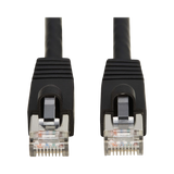 Tripp Lite Cat8 40G Snagless SSTP Ethernet Cable (RJ45 M/M), PoE, Black, 2 ft. (0.6 m) — Being Shipped