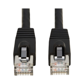 Tripp Lite Cat8 40G Snagless SSTP Ethernet Cable (RJ45 M/M), PoE, Black, 2 ft. (0.6 m) — Being Shipped