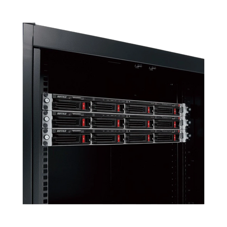 Buffalo TeraStation 3420RN Partially Populated 8TB 4-Bay 1U Rackmount NAS Server (2 x 4TB) — Being Shipped