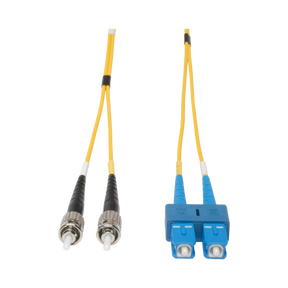 Tripp Lite Duplex Singlemode 9/125 Fiber Patch Cable (SC/ST), 15M (50 ft.) — Being Shipped