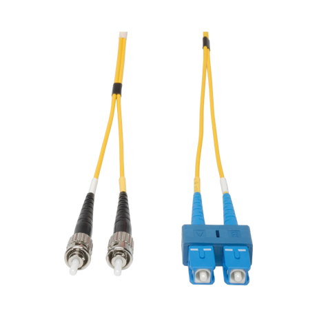 Tripp Lite Duplex Singlemode 9/125 Fiber Patch Cable (SC/ST), 15M (50 ft.) — Being Shipped