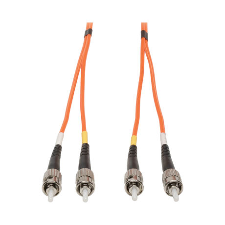 Tripp Lite Duplex Multimode 62.5/125 Fiber Patch Cable (ST/ST), 2M (6 ft.) — Being Shipped
