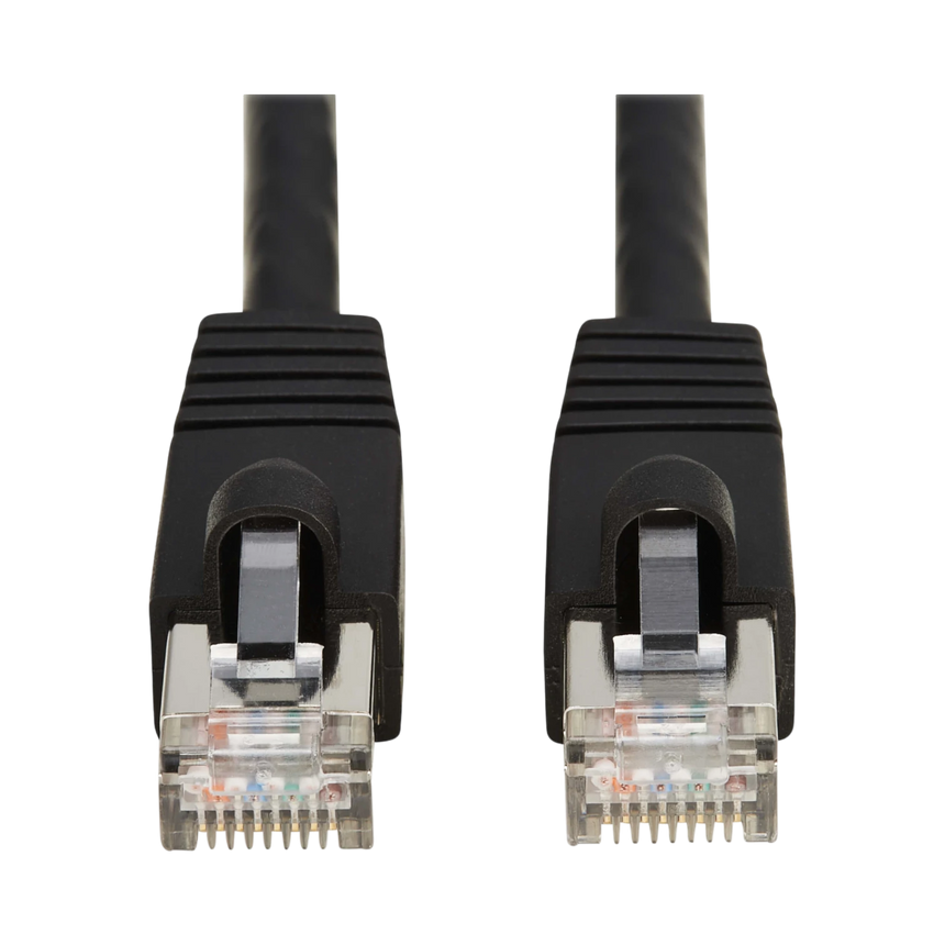 Tripp Lite Cat8 40G Snagless SSTP Ethernet Cable (RJ45 M/M), PoE, Black, 7 ft. (2.1 m) — Being Shipped