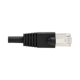 Tripp Lite Cat8 40G Snagless SSTP Ethernet Cable (RJ45 M/M), PoE, Black, 7 ft. (2.1 m) — Being Shipped