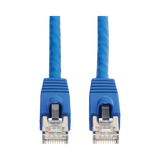 Tripp Lite Cat8 40G Snagless SSTP Ethernet Cable (RJ45 M/M), PoE, Blue, 15 ft. (4.6 m) — Being Shipped