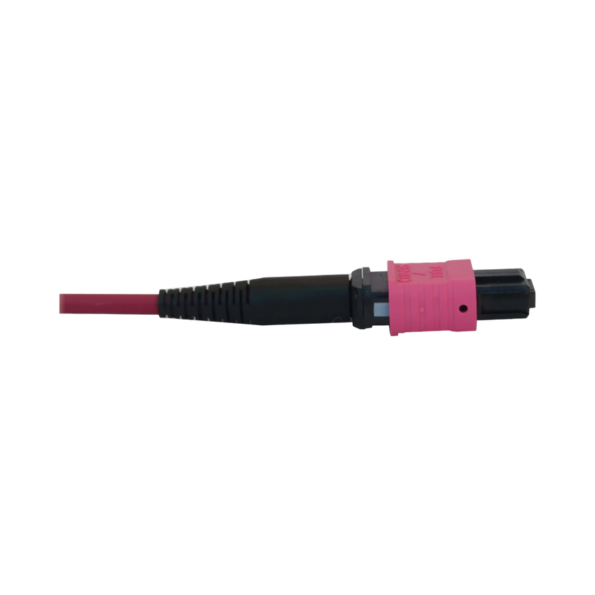 Tripp Lite 40/100/400G Multimode 50/125 OM4 Fiber Optic Cable (3x8F MTP/MPO-PC F/F), LSZH, Magenta, 30 m (98.4 ft.) — Being Shipped