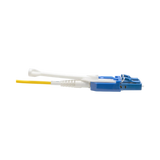 Tripp Lite MTP/MPO (APC) to 4xLC (UPC) Singlemode Breakout Patch Cable, 40/100 GbE, QSFP+ 40GBASE-PLR4, Plenum, Yellow, 5 m (16 ft.) — Being Shipped