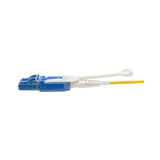 Tripp Lite MTP/MPO (APC) to 4xLC (UPC) Singlemode Breakout Patch Cable, 40/100 GbE, QSFP+ 40GBASE-PLR4, Plenum, Yellow, 5 m (16 ft.) — Being Shipped