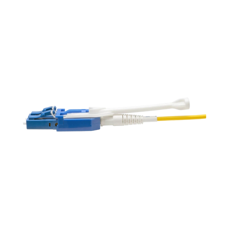 Tripp Lite MTP/MPO (APC) to 4xLC (UPC) Singlemode Breakout Patch Cable, 40/100 GbE, QSFP+ 40GBASE-PLR4, Plenum, Yellow, 5 m (16 ft.) — Being Shipped