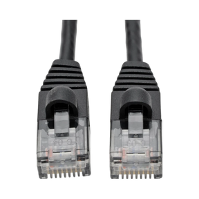 Tripp Lite Cat6a 10G Snagless Molded Slim UTP Ethernet Cable (RJ45 M/M), Black, 4ft. (1.22 m) — Being Shipped