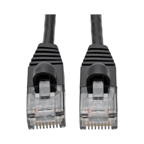 Tripp Lite Cat6a 10G Snagless Molded Slim UTP Ethernet Cable (RJ45 M/M), Black, 4ft. (1.22 m) — Being Shipped