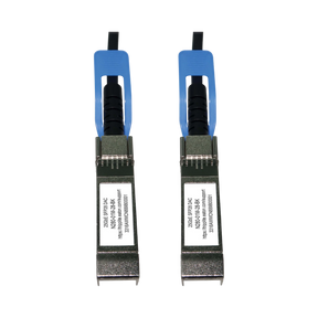 Tripp Lite SFP28 to SFP28 25GbE Passive Twinax Copper Cable (M/M), SFP-H25G-CU1M Compatible, Black, 1 m (3.3 ft.) — Being Shipped