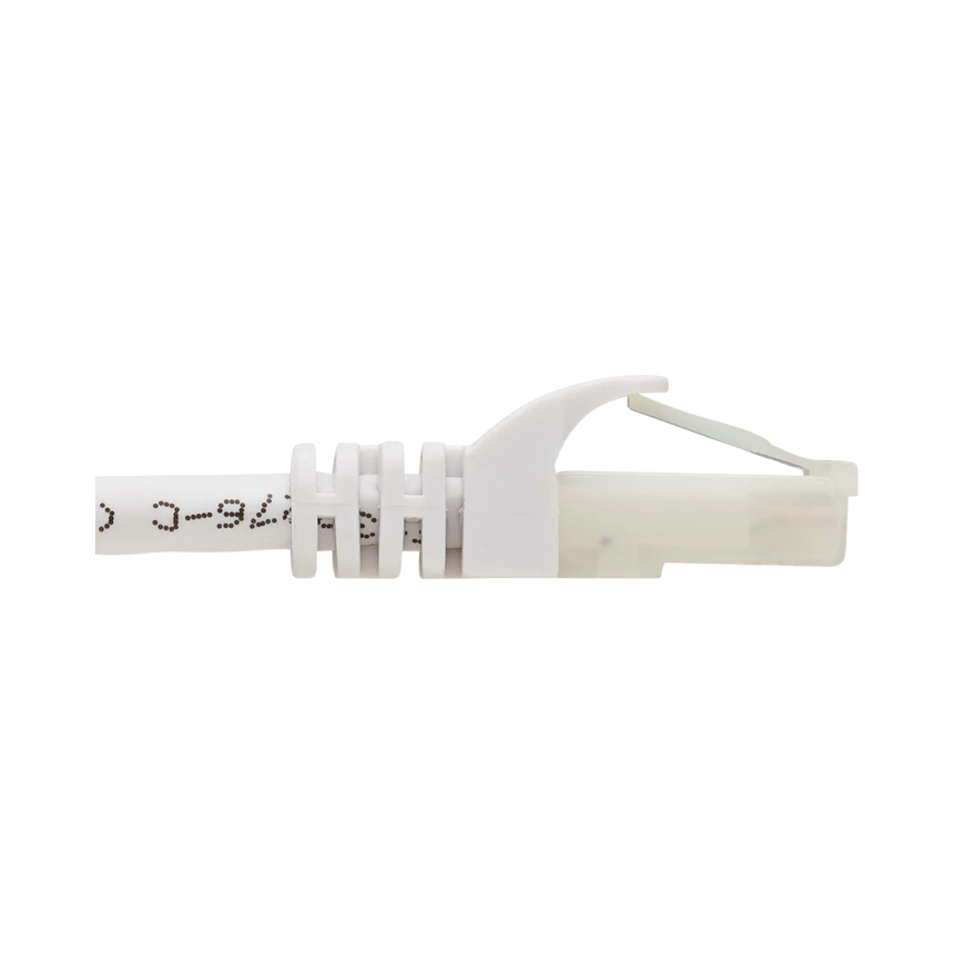 Tripp Lite Safe-IT Cat6a 10G Snagless Antibacterial UTP Ethernet Cable (RJ45 M/M), PoE, White, 10 ft. (3.05 m), TAA — Being Shipped