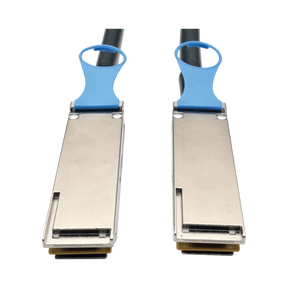 Tripp Lite QSFP28 to QSFP28 100GbE Passive DAC Cable (M/M), QSFP-100G-CU1M Compatible, 1M (3.28 ft.) — Being Shipped