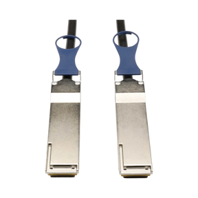 Tripp Lite QSFP+ to QSFP+ 40Gb Passive DAC Copper Infiniband Cable, 0.5M (20-in.) — Being Shipped