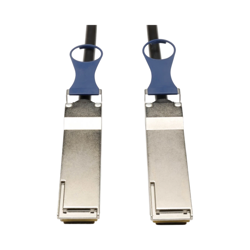 Tripp Lite QSFP+ to QSFP+ 40Gb Passive DAC Copper Infiniband Cable, 0.5M (20-in.) — Being Shipped