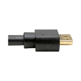 Tripp Lite High-Speed HDMI Cable (M/M), 4K 60 Hz, HDR, Industrial, IP68, Hooded Connector, Black, 3 ft. — Being Shipped