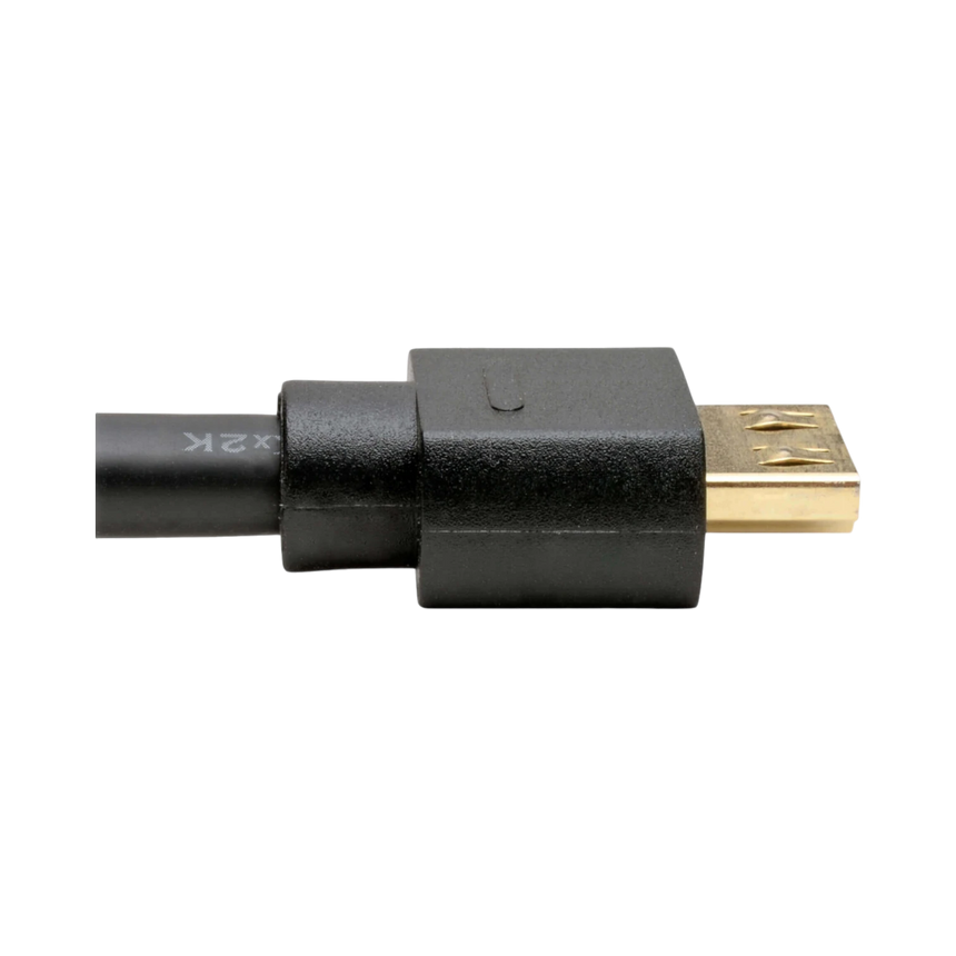 Tripp Lite High-Speed HDMI Cable (M/M), 4K 60 Hz, HDR, Industrial, IP68, Hooded Connector, Black, 3 ft. — Being Shipped
