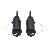Tripp Lite High-Speed Armored HDMI Fiber Active Optical Cable (AOC) with Hooded Connectors, 4K @ 60 Hz, HDR, IP68, M/M, Black, 30 m (98 ft.) — Being Shipped