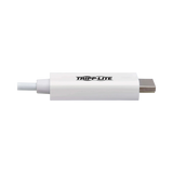 Tripp Lite USB-C to HDMI Adapter Cable (M/M), 4K 60 Hz, 4:4:4, Thunderbolt 3 Compatible, White, 3 ft. (0.9 m) — Being Shipped