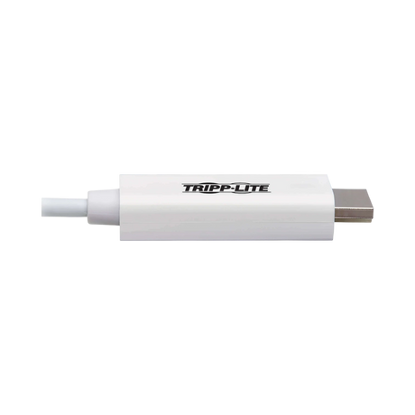 Tripp Lite USB-C to HDMI Adapter Cable (M/M), 4K 60 Hz, 4:4:4, Thunderbolt 3 Compatible, White, 3 ft. (0.9 m) — Being Shipped