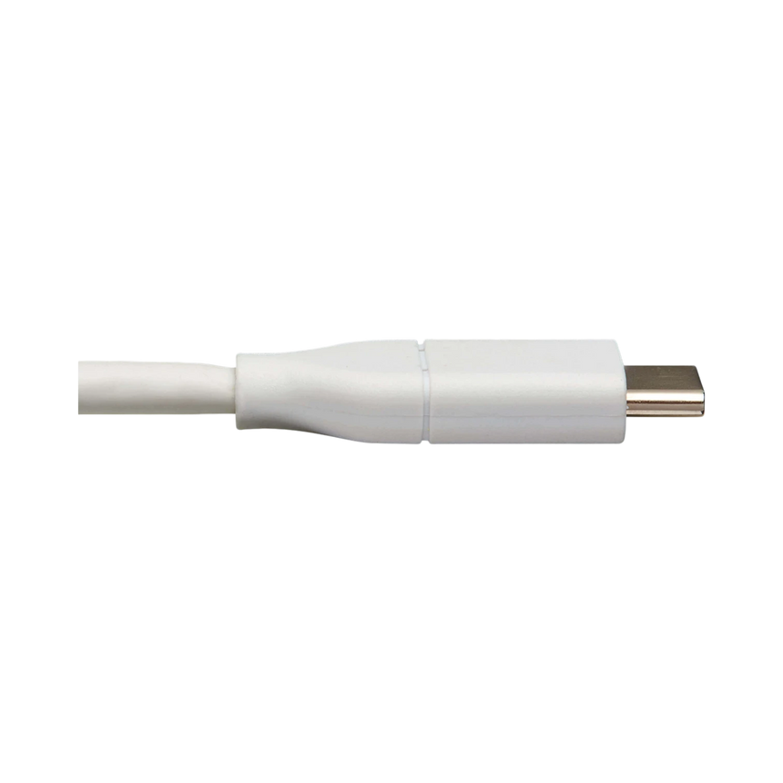 Tripp Lite USB-C to HDMI Adapter Cable (M/M), 4K 60 Hz, 4:4:4, Thunderbolt 3 Compatible, White, 3 ft. (0.9 m) — Being Shipped