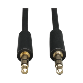 Tripp Lite 3.5mm Mini Stereo Audio Cable for Microphones, Speakers and Headphones (M/M), 3 ft. (0.91 m) — Being Shipped