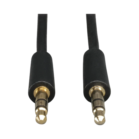 Tripp Lite 3.5mm Mini Stereo Audio Cable for Microphones, Speakers and Headphones (M/M), 3 ft. (0.91 m) — Being Shipped