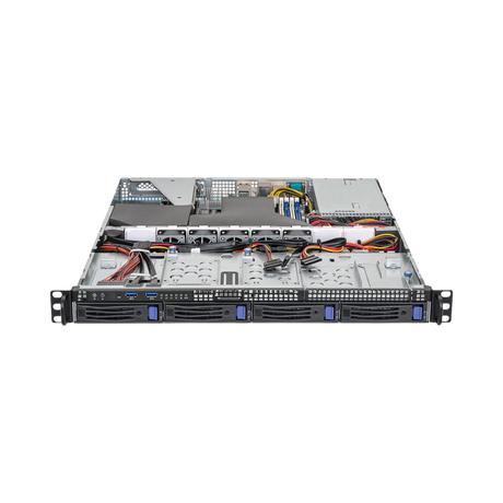 ASRock Rack 1U4LW-X570/2L2T RPSU 1U Rackmount Server Barebone AMD AM4 Ryzen PGA 1331 X570 4x3.5 HDD 450W Redundant Power Supply Dual 10G — Being Shipped