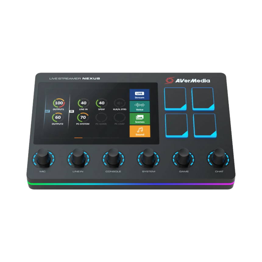 AVerMedia AX310 Live Streamer Creator's Control Center Regular Track Audio Mixer — Being Shipped