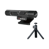 AVerMedia DualCam PW313D Video Conferencing Camera 5MP 30fps (Black) — Being Shipped