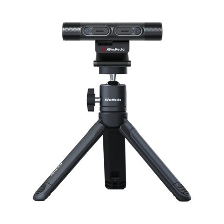 AVerMedia DualCam PW313D Video Conferencing Camera 5MP 30fps (Black) — Being Shipped