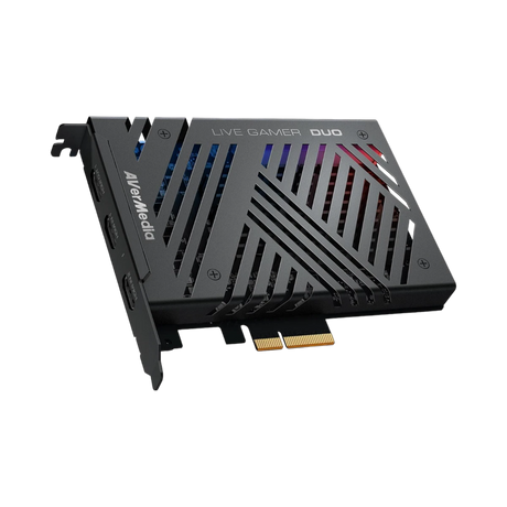 AVerMedia Live Gamer DUO Dual HDMI 1080p PCIe Video Capture Card — Being Shipped