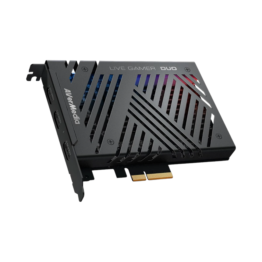 AVerMedia Live Gamer DUO Dual HDMI 1080p PCIe Video Capture Card — Being Shipped