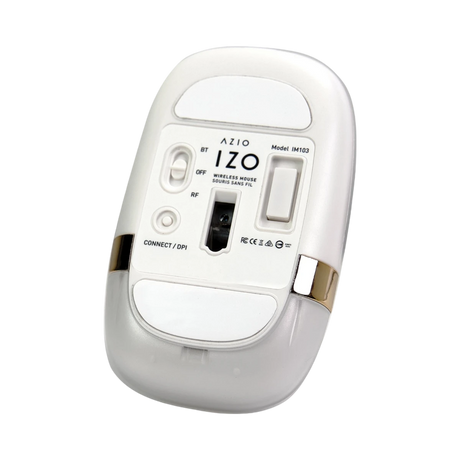 AZIO IZO 2.4 GHz Ambidextrous Wireless Mouse (White Blossom) — Being Shipped