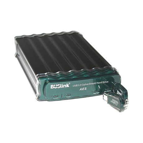 Buslink CipherShield 2TB USB 3.2 eSATA 256-bit External Hard Drive — Being Shipped
