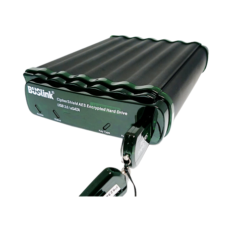 Buslink CipherShield 2TB USB 3.2 eSATA 256-bit External Hard Drive — Being Shipped