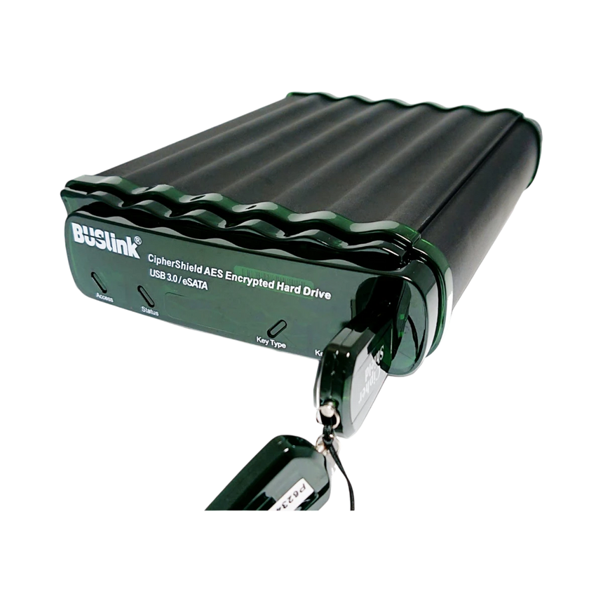 Buslink CipherShield 2TB USB 3.2 eSATA 256-bit External Hard Drive — Being Shipped