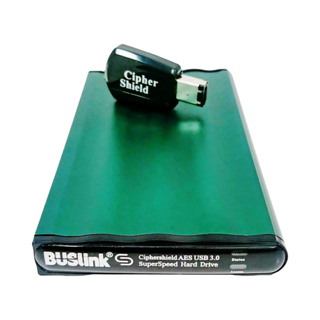 Buslink CipherShield 2TB 2.5" Encrypted Extrernal Hard Drive — Being Shipped