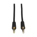 Tripp Lite 3.5mm Mini Stereo Audio Cable for Microphones, Speakers & Headphones (M/M), 50 ft. (15.24 m) — Being Shipped