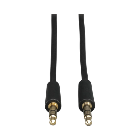 Tripp Lite 3.5mm Mini Stereo Audio Cable for Microphones, Speakers & Headphones (M/M), 50 ft. (15.24 m) — Being Shipped