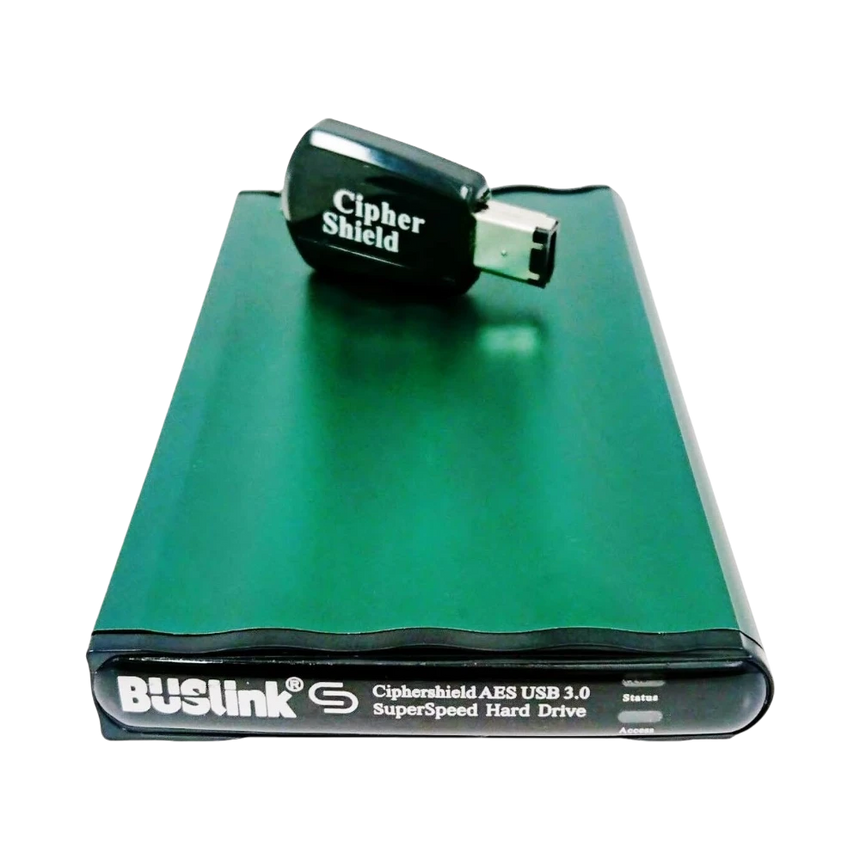 Buslink CipherShield 250GB USB 3.0 AES 256-bit Key Encrypted Solid State Drive — Being Shipped