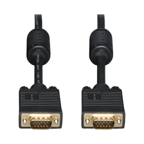 Tripp Lite VGA High-Resolution RGB Coaxial Cable (HD15 M/M), 50 ft. (15.24 m) — Being Shipped