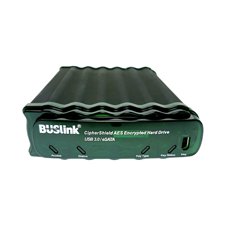 Buslink CipherShield USB 10TB 3.0/eSATA FIPS 256-bit AES Hardware Encrypted Desktop Hard Drive — Being Shipped